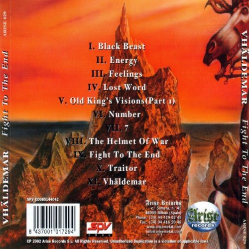 Album Back Cover