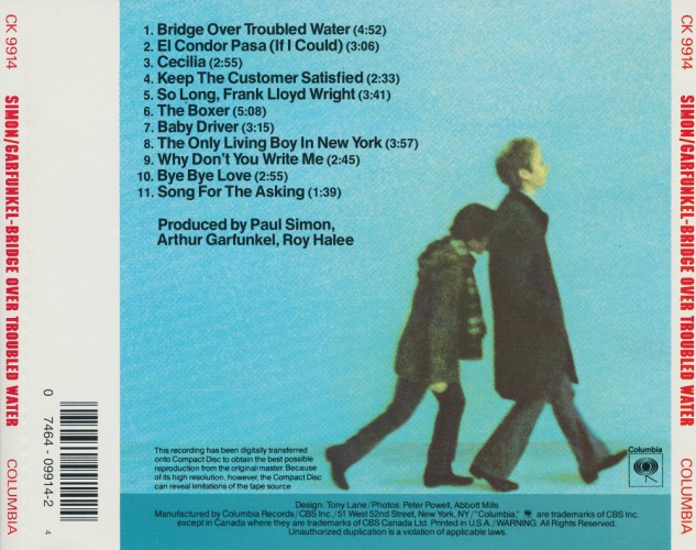 Album Back Cover