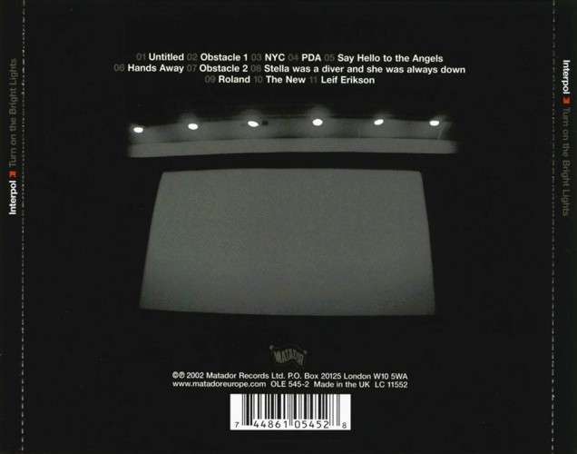 Album Back Cover