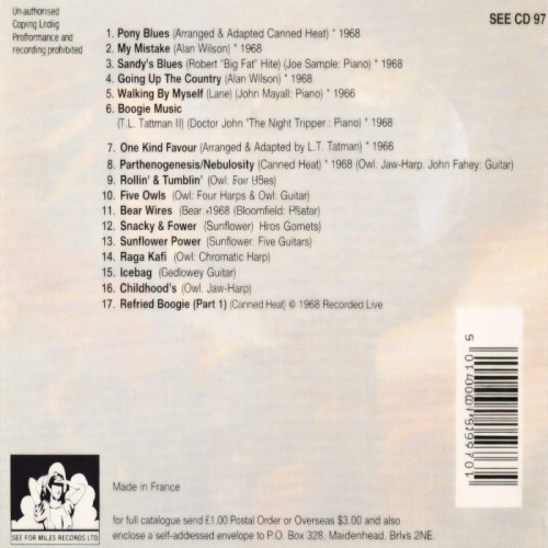 Album Back Cover
