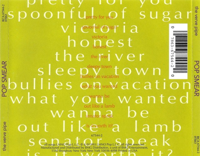 Album Back Cover