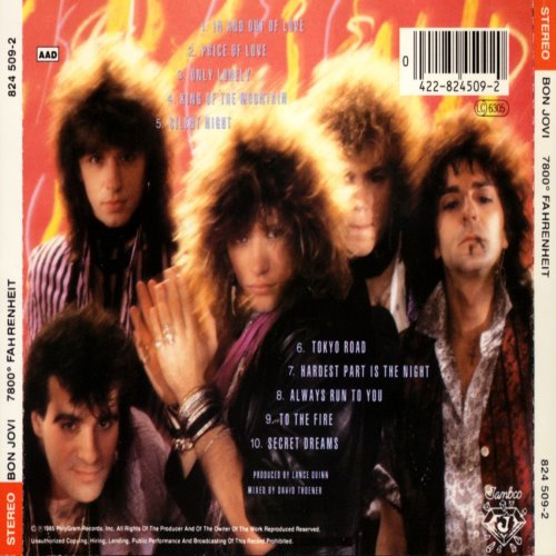 Album Back Cover