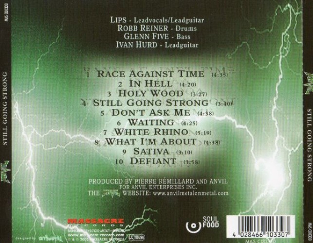 Album Back Cover