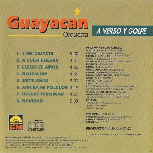 Album Back Cover