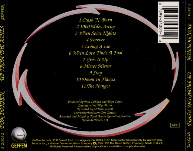 Album Back Cover