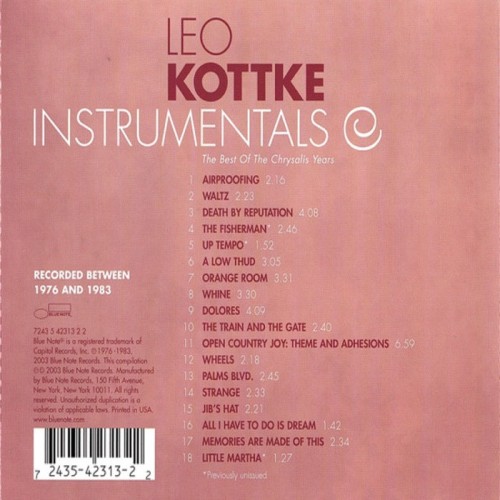 Album Back Cover