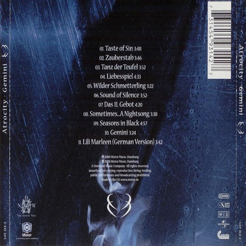 Album Back Cover