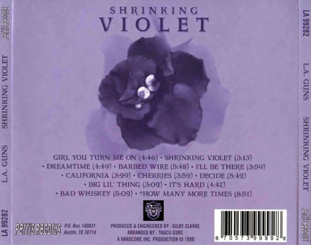 Album Back Cover