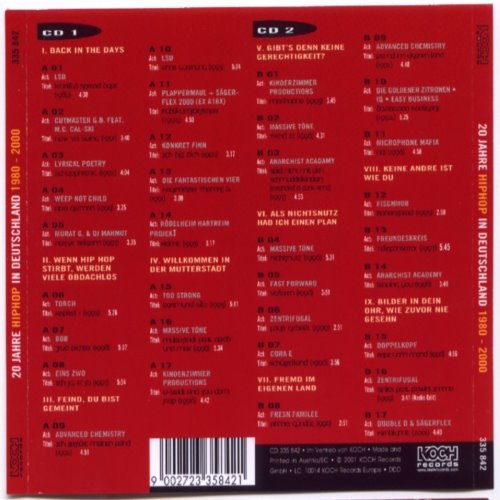 Album Back Cover