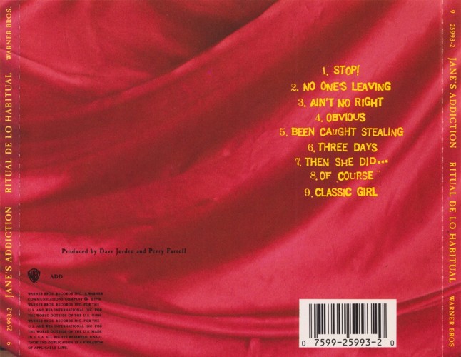 Album Back Cover