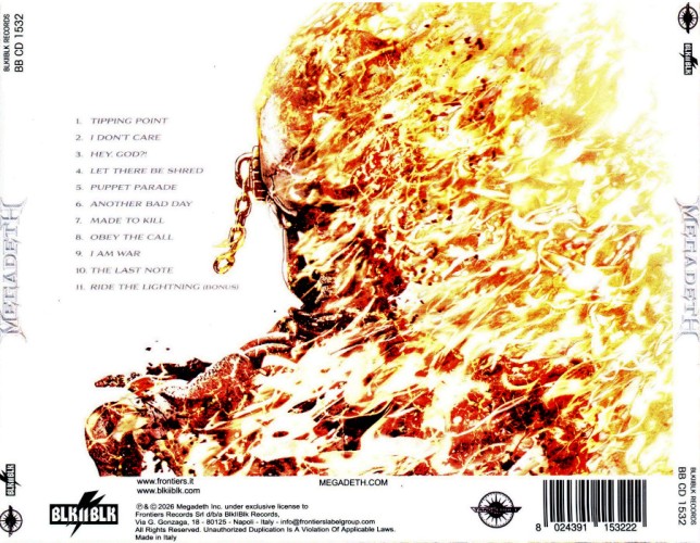 Album Back Cover