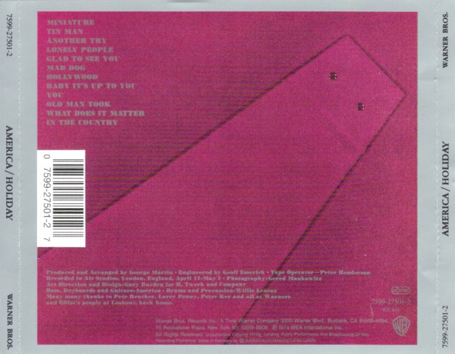 Album Back Cover