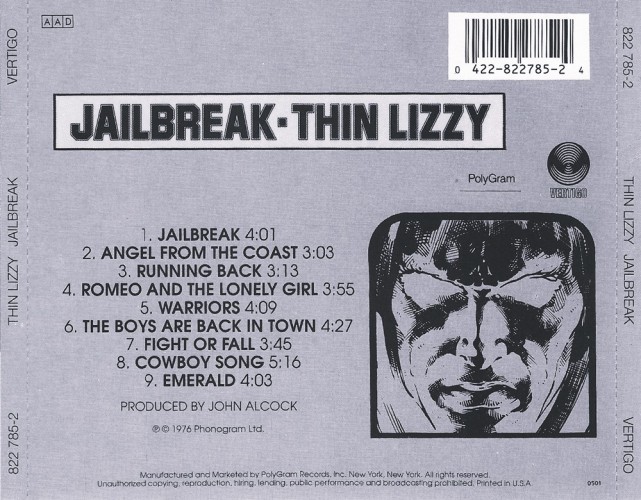 Album Back Cover