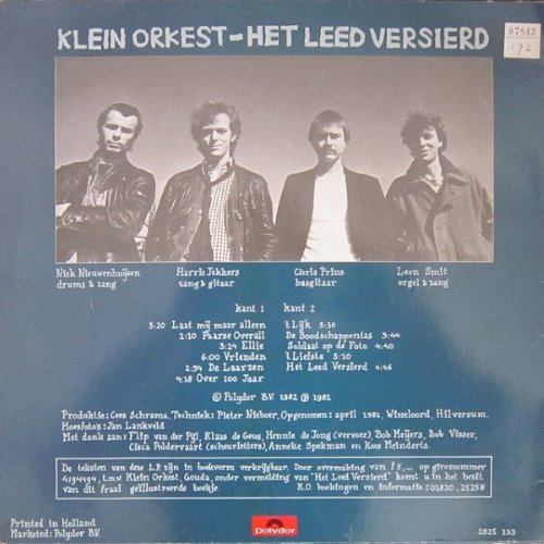 Album Back Cover