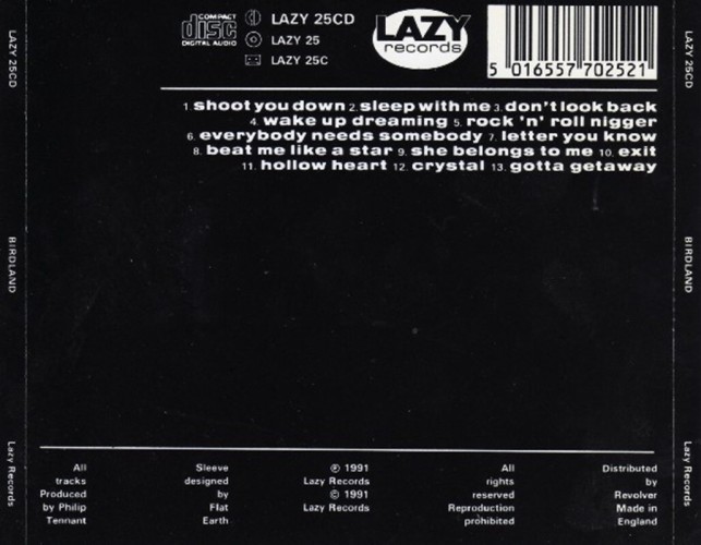 Album Back Cover