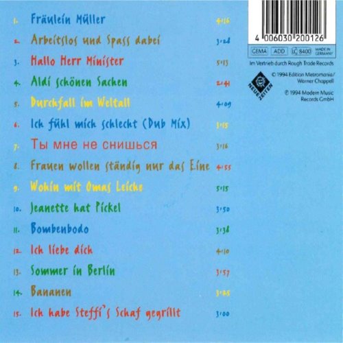 Album Back Cover