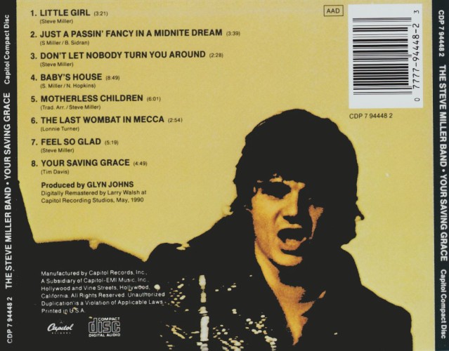 Album Back Cover