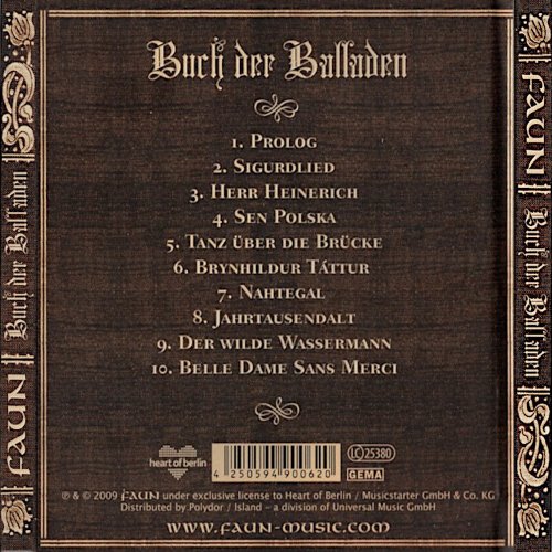 Album Back Cover