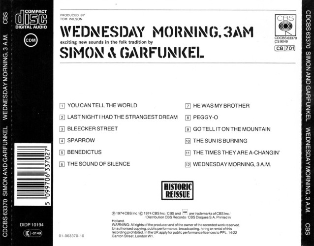 Album Back Cover