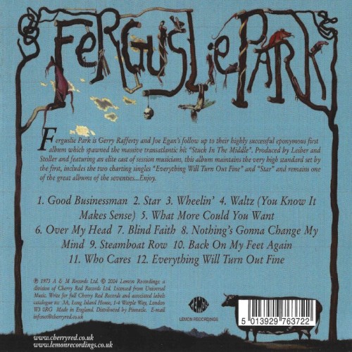 Album Back Cover
