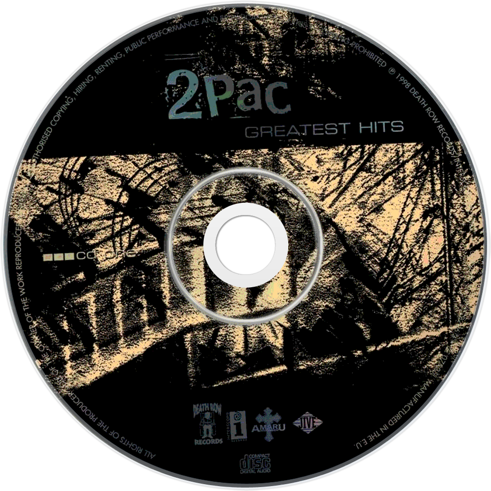 2pac greatest hits album art
