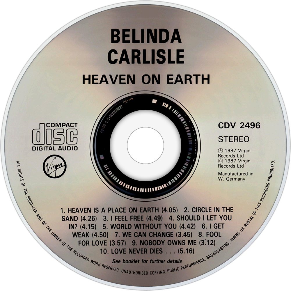 Belinda Carlisle Heaven On Earth