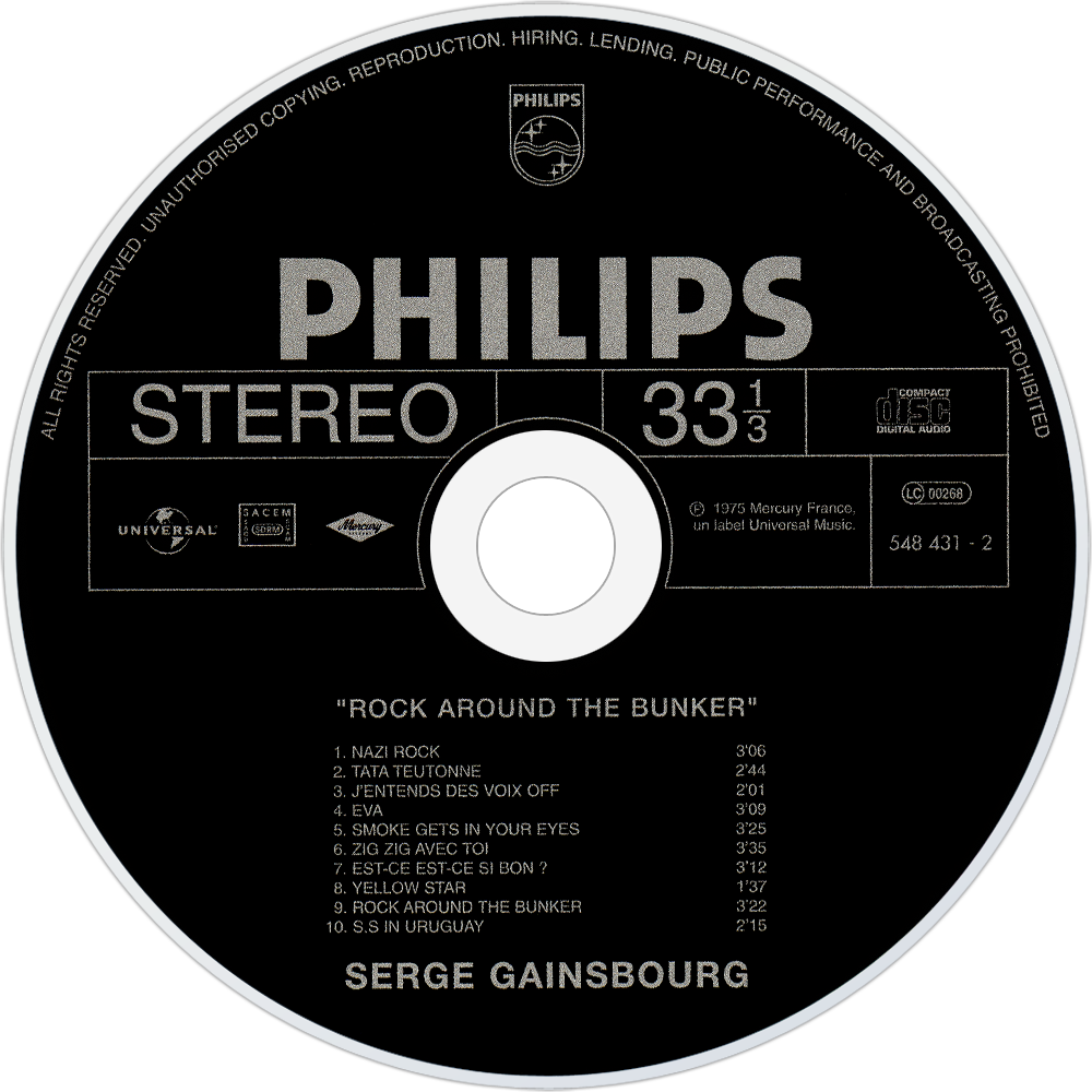 Serge Gainsbourg Rock Around the Bunker