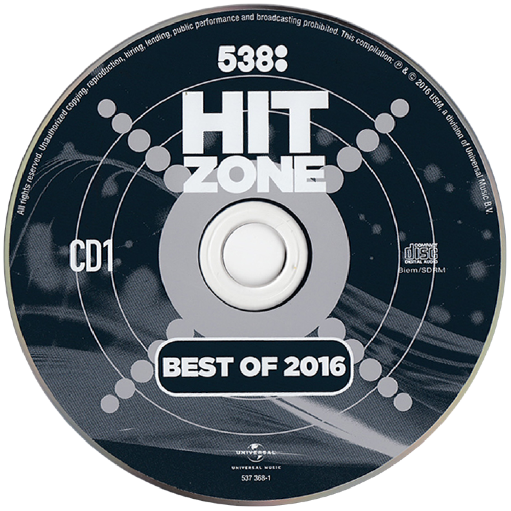 Harnas Instrument schaak Various Artists - 538 Hitzone: Best of 2016 | TheAudioDB.com