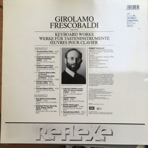 Keyboard Works (harpsichord: Robert Woolley) album thumb