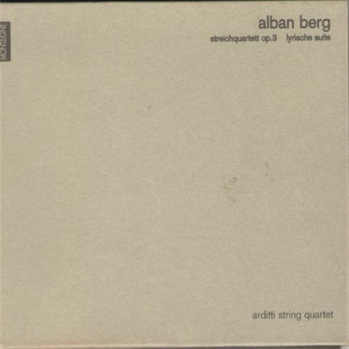 Streichquartett Op. 3 / Lyrische suite (Arditti String Quartet) album thumb