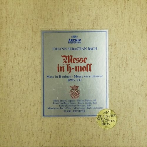 Bach: Messe in h-moll, BWV 232 (Mass in B minor) album thumb