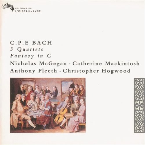 3 Quartets / Fantasy in C major (feat. flute: Nicholas McGegan, viola: Catherine Mackintosh, cello: Anthony Pleeth, fortepiano: Christopher Hogwood) album thumb