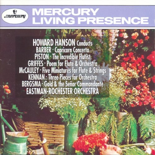 Howard Hanson Conducts Barber, Piston, Griffes, McCauley, Kennan, Bergsma album thumb