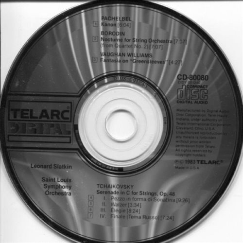 Pachelbel: Kanon / Tchaikovsky: Serenade in C major album thumb