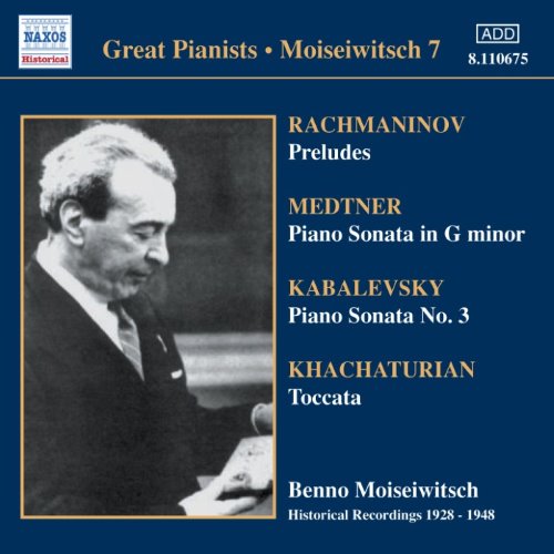 Great Pianists: Moiseiwitsch 7 album thumb
