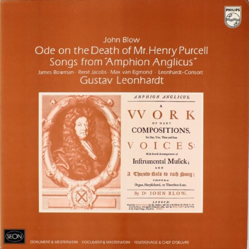 Purcell Ode / Songs from Amphion Anglicus (harpsichord & conductor: Gustav Leonhardt) album thumb