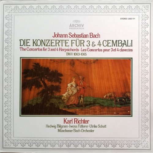 Die Konzerte für 3 & 4 Cembali BWV 1063–1065 album thumb