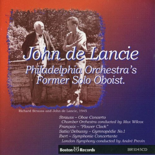 Strauss: Oboe Concerto / Francaix / Ibert / Satie album thumb