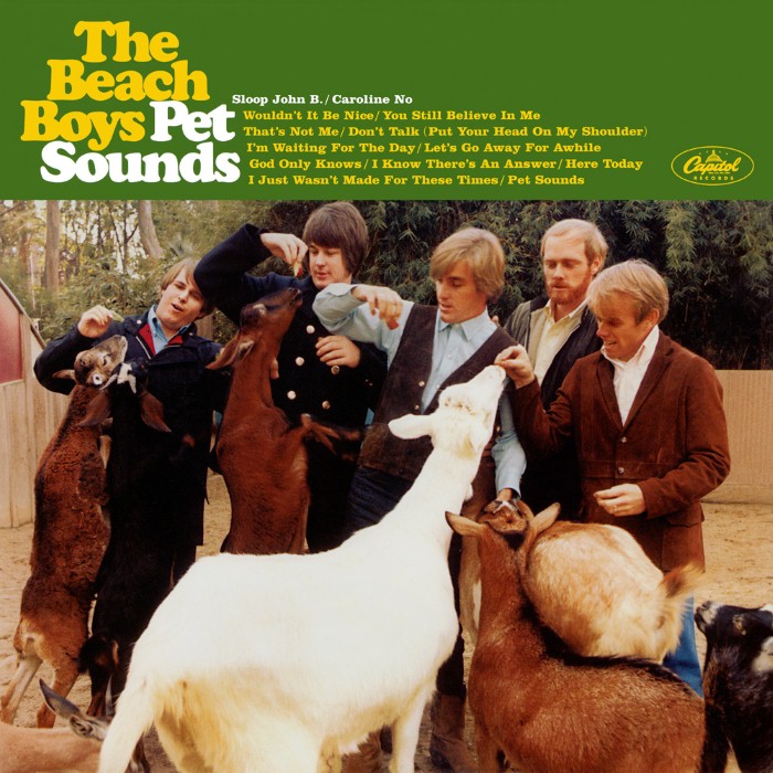 Album cover for Pet Sounds - The Beach Boys