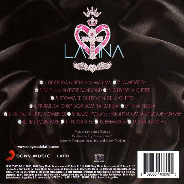 Thalia: albums, songs, playlists