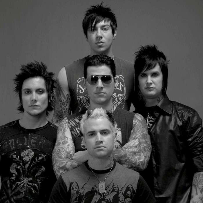 Do the symbols in the logo of the band Avenged Sevenfold have any