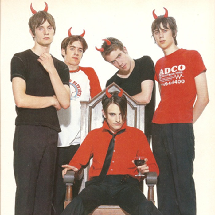 the iconique Menswear devil photoshoot